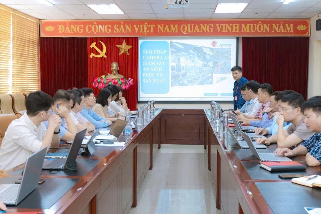 EcoVision giới thiệu Camera AI tại Than Thống Nhất - TKV